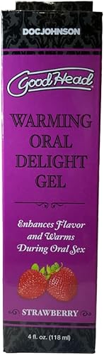 Miniatura 3 de ASK GRANDPA GOURMET COFFEES Goodhead Warming Oral Delight Gel - 4 Oz Fresa
