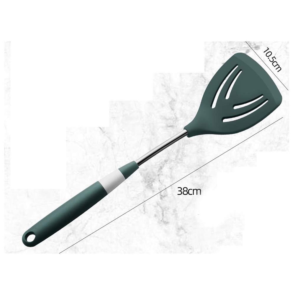 Silikon-Spatel, Pfannenwender, Küchenutensilien, Spatel-Set, Küche, antihaftbeschichtet, Kochlöffel, Suppenlöffel, Kochen bei hohen Temperaturen