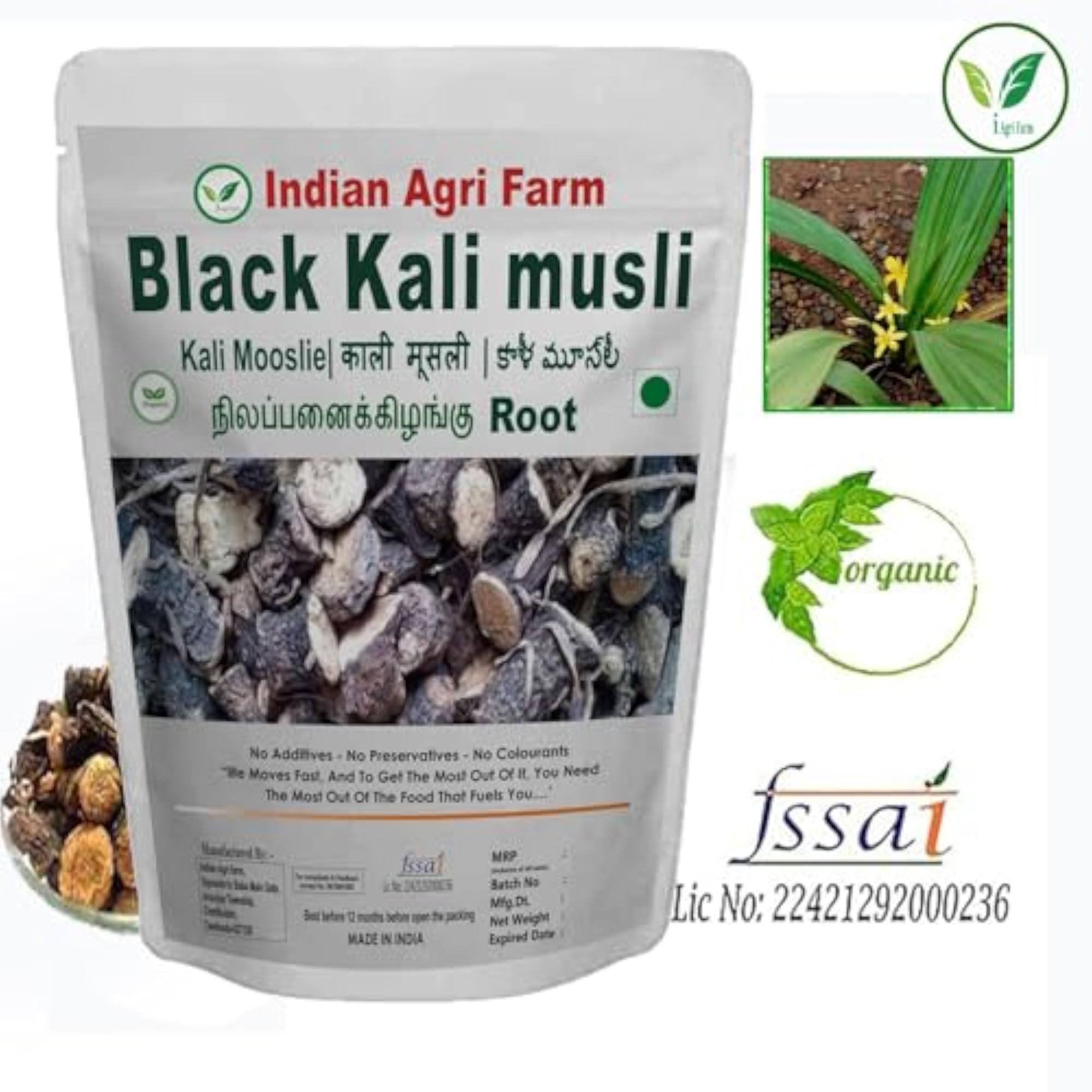 Iagrifarm Musli Root Powder, 250 g