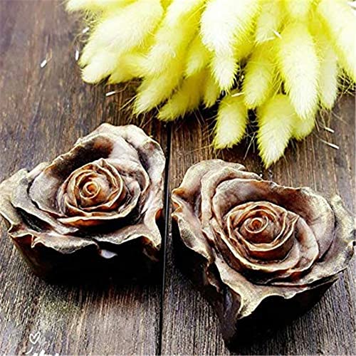Great Mold 3D Rose Candle Molds Heart Shape Rose Flower Silicone Molds For Making Diy Homemade Beeswax Candles Silicone Soap Mold Rose Wax Melt Mould Epoxy Resin Molds Candle Making Mold Candle Mold #TOP7