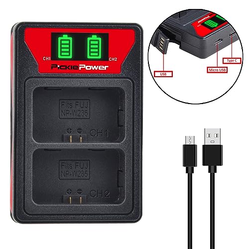 Pickle Power 2 Pcs NP-W235 Batteria e