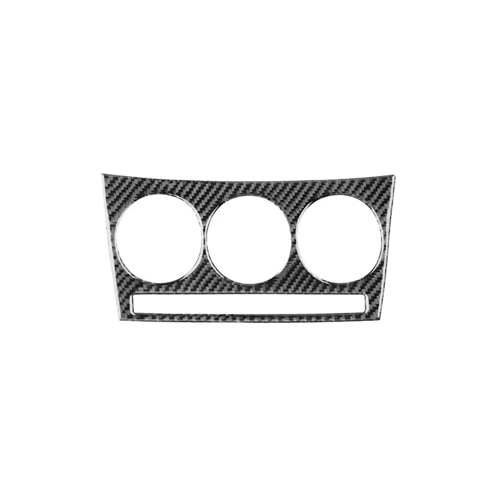 Car Accessory for Mazda 3 for Axela 2010 2011 2012 2013 Carbon Fiber Air Conditioning Buttons Frame Trim Sticker AC Interior 1 Pieces Interior Mouldings(RHD)