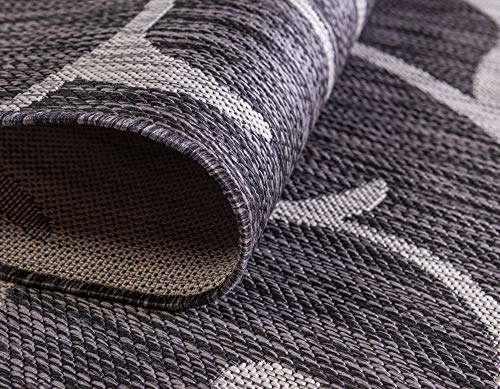 Tapete decorativo rectangular Unique Loom 4'1" x 6'1" miniatura 6
