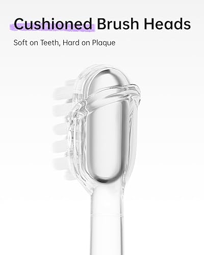 Miniatura 8 de Laifen Wave Special - Cepillo de dientes eléctrico sónico para adultos con aplicación, 2 cabezales de cepillo, resistente al agua IP68, apto para