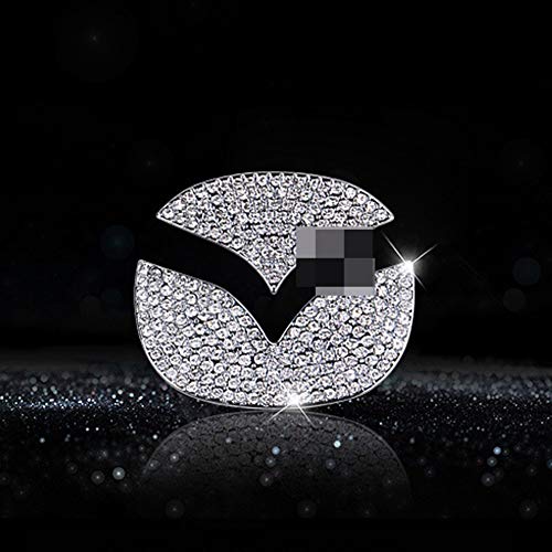 Bling Bling Car Steering Wheel Decorative Diamond Stickers For Mazda CX-4 Axela cx5 7 9 ATENZA