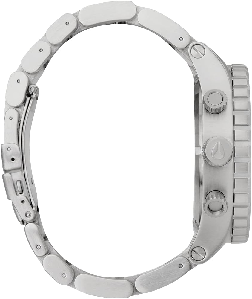 NIXON 51-30 Chrono A083 - 300m Water Resistant Men's Analog Fashion Watch (51mm Watch Face, 25mm Stainless Steel Band)