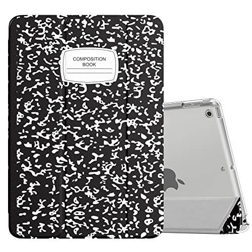 Image of Moko Smart Case for iPad 9th / 8th / 7th Gen Case 10.2 Inch, Notebook Black
