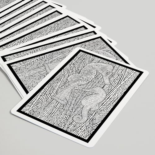 Lantern Press Seahorses, Baraja de 52 Cartas Póker miniatura 5