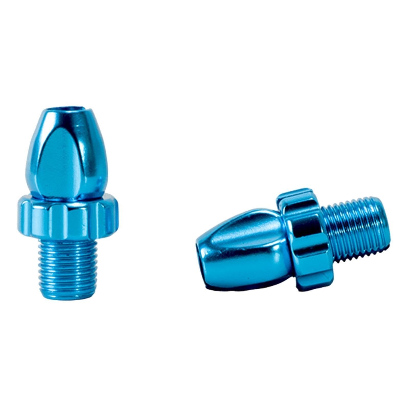 Maryear Bike Brake Lever Adjustment Screw 12pcs Bike Brake Handle Screws Bicycle Adjustable for Outdoor Activities(Blue)
