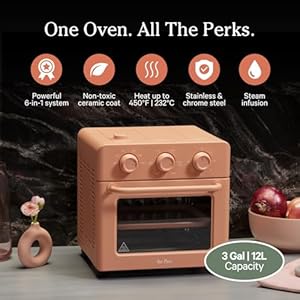 Ourplacewonderoven6in1airfryertoasterovenwithsteaminfusioncompactcountertopfriendlyfastpreheatmultifunctionalairfrytoastroastbakereheatbroilspice Urban Country Home Decor Our place wonder oven 6 in 1 air fryer toaster oven with steam infusion compact countertop friendly fast preheat multifunctional air fry toast roast bake reheat broil spice urban country home decor