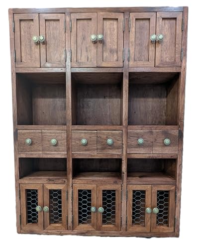Silver Lake Herbs & Spices LLC The Grand Apothecary Cabinet,