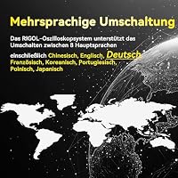RIGOL DS1102Z-E Oszilloskop Digital, 100 MHz, 2-Kanal, 1 GSa/s Abtastrate – Ansicht 8