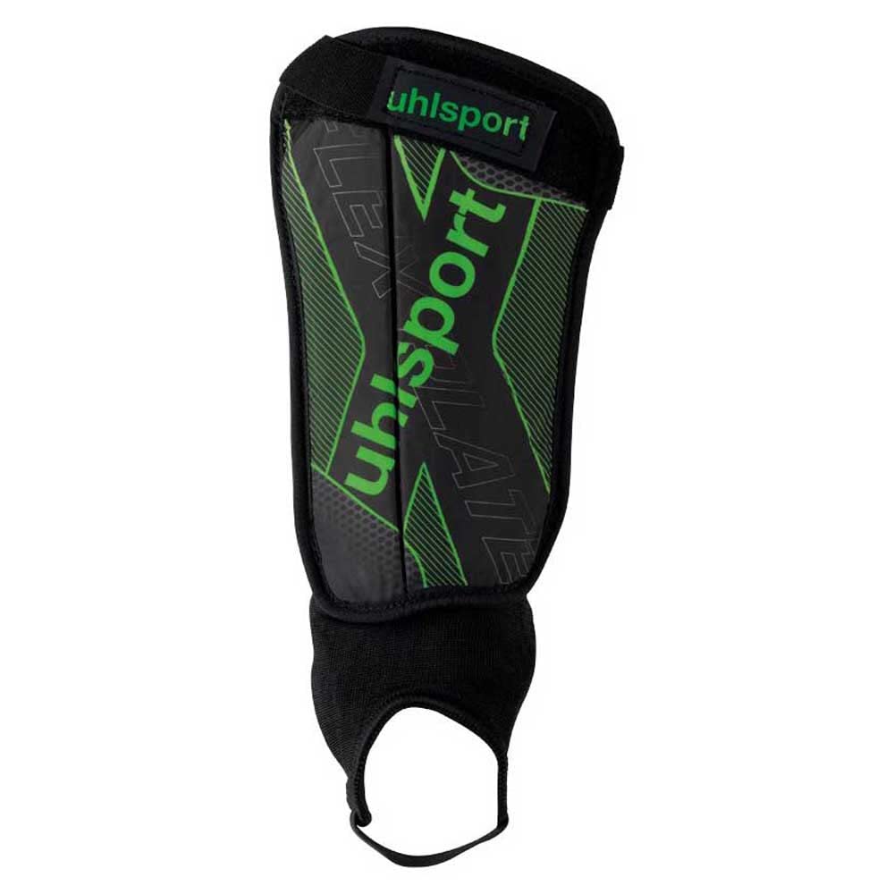 UHLSPORT Flex Plate Protector Black/Fluo Green/Silver XS