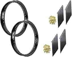 Amazon | (各2個セット) TWR製 アルミリム 2.15-17 36穴 マット