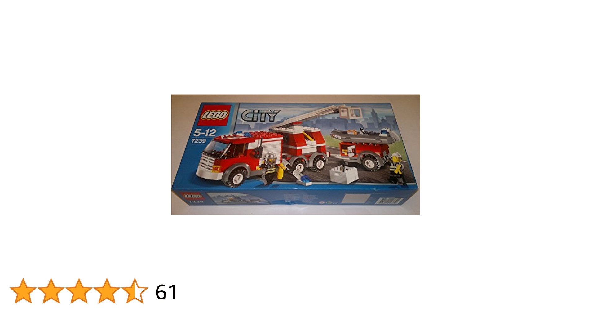 Amazon.co.jp: レゴ (LEGO) シティ はしご車 7239 : おもちゃ