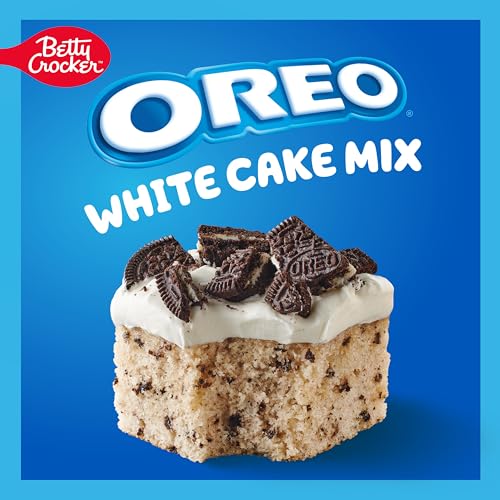 Betty Crocker Oreo White Cake Mix, White Cake Baking Mix With Oreo Cookie Pieces thumb #1