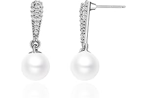 Pearl Drop Earrings for Bride