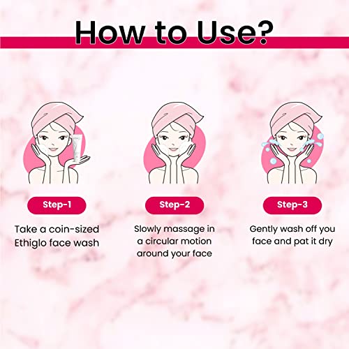 Ethiglo Skin Whitening Face Wash 200Ml - Image 4