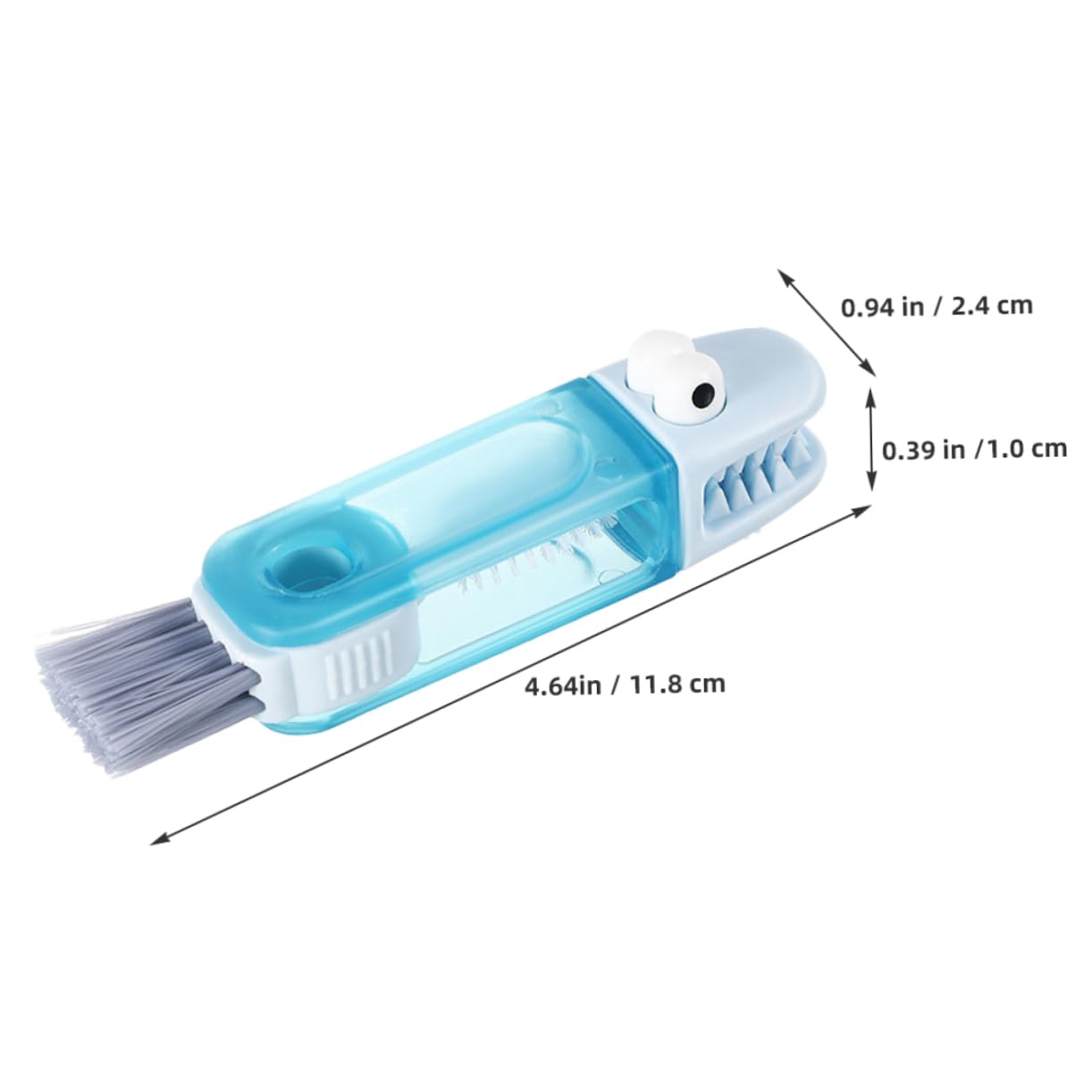 GRIRIW 3-in-1 Cup Lid Cleaning Brush Set Multi-function Bottle Brush for Cup Lids Straws Portable for Efficient Cleaning