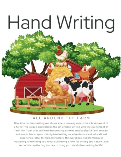 All Around The Farm Handwriting Workbook
