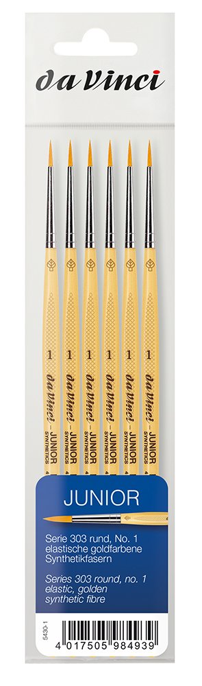 da Vinci 5430-1 Junior Student Set Round, Size 1-6 Pack