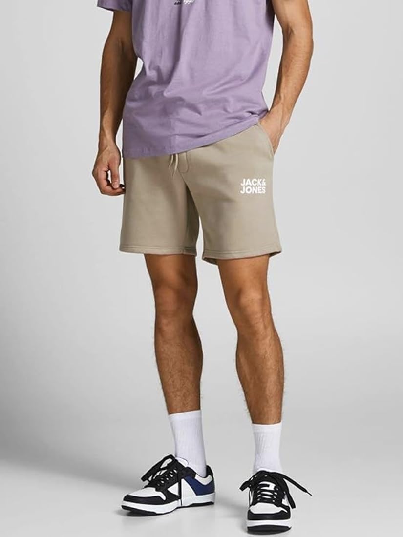 JACK & JONES JJINEWSOFT SWEAT SHORTS GMS - Shorty Mężczyźni