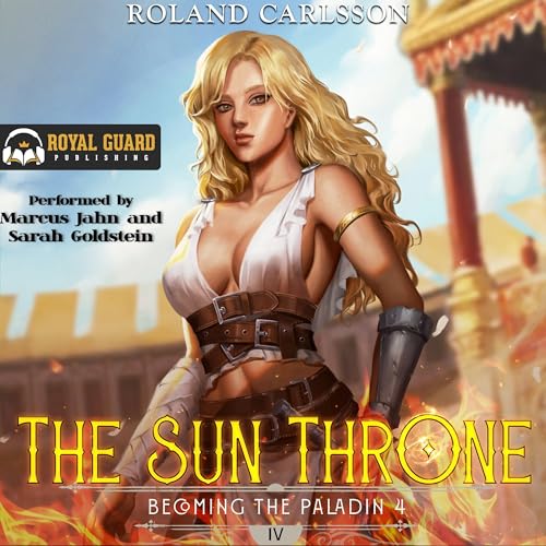 The Sun Throne Audiolibro Por Roland Carlson arte de portada