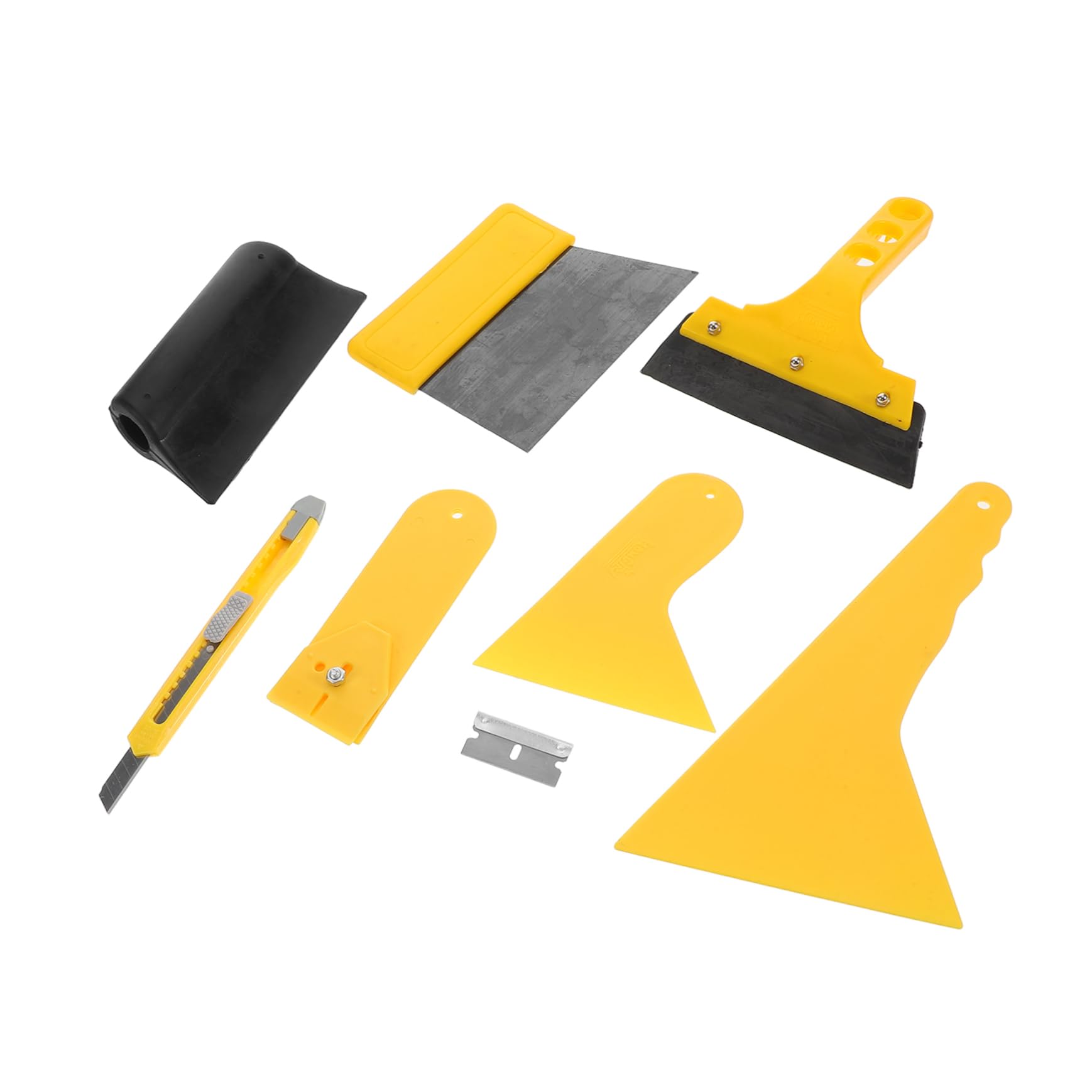 Cabilock Complete Car Film Installation Kit Edge Sealer Bubble Remover Application Squeegee Multi-Functional Scraper Tool