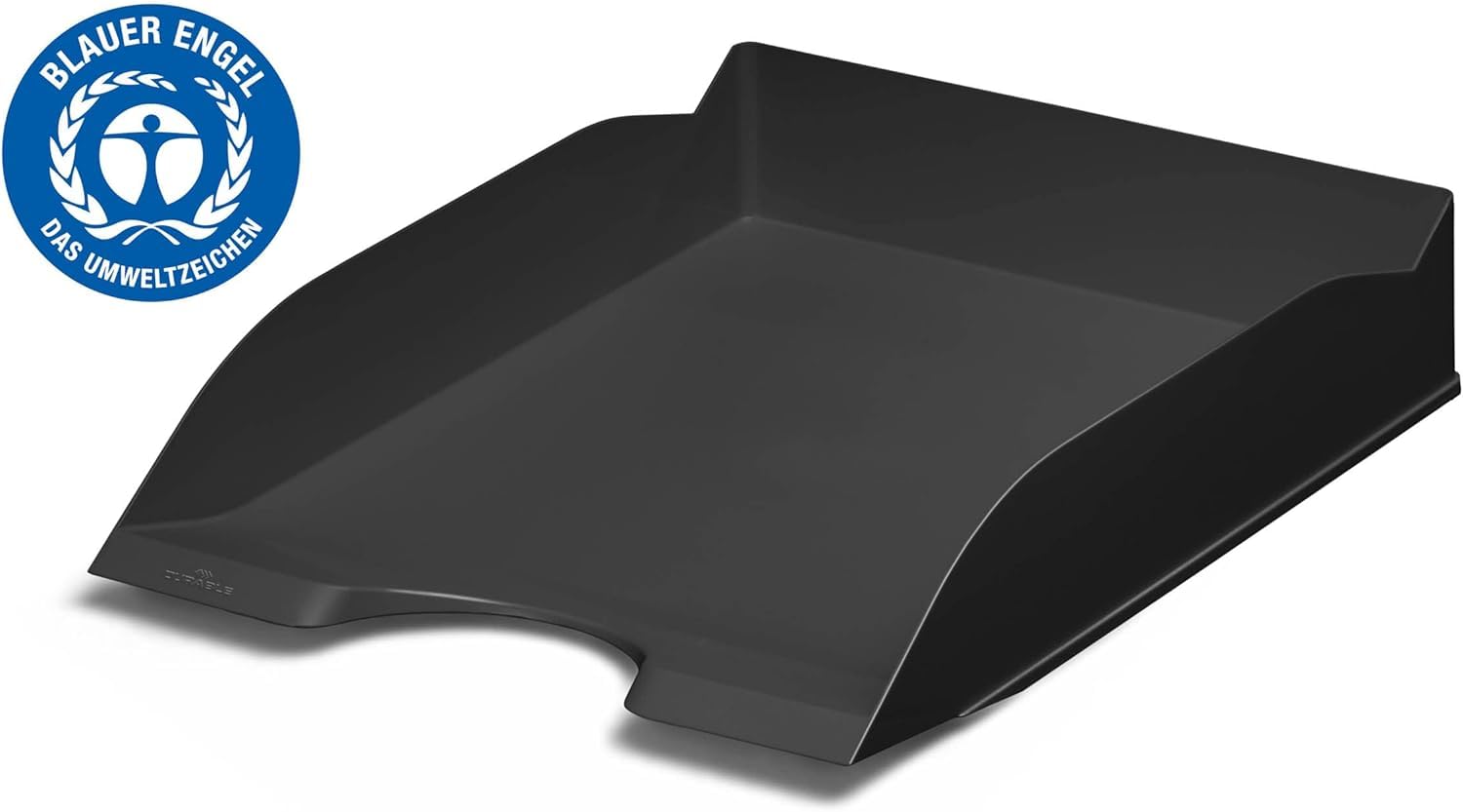 Durable 775601 Bandeja portadocumentos ECO A4, con certificado Blue Angel, 6 unidades, negro