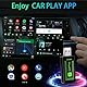 Lyssiefeel Kabelloser Carplay-Adapter für iPhone, 2024-Upgrade, USB-CarPlay-Kabelloser Stick, einfaches Plug & Play, kompatibel mit Autos ab 2016 und iPhone iOS 10+