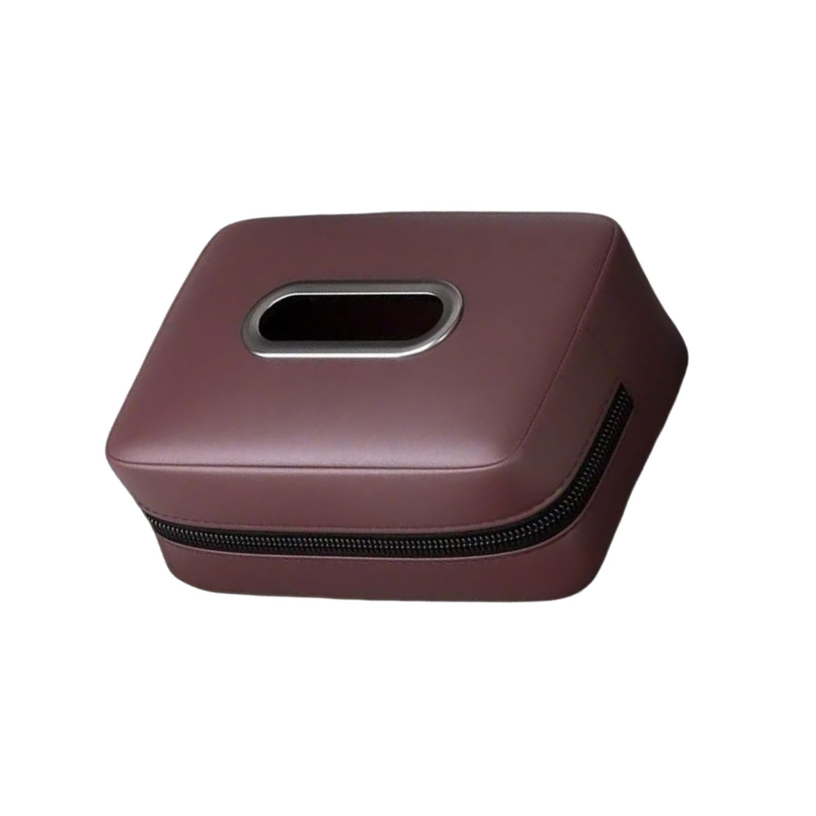 Sophisticated Car Tissue Container Leather Car Tissue Holder Case Suitable for Organized Travel Large Capacity Dispenser