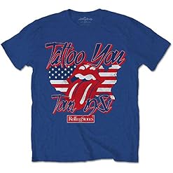 The Rolling Stones Tattoo You Americana Officiel T-Shirt Hommes Unisexe - Les Beatles, Paul McCartney, John Lennon, RIngo Starr, George Harrison