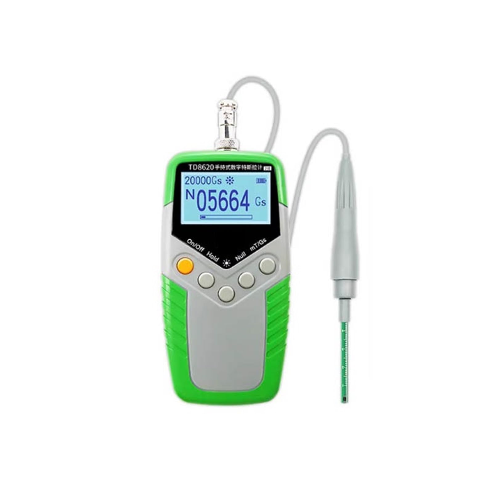 TD8620 Gauss Meter Magnet Magnetic TM5100 Field Strength and Remanence Detector for Industrial Inspection(TD8620 5% Accuracy)