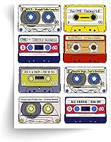 Classic Rap Albums - Unframed Print - Ideal Gift for Music Fan/Ungerahmter Druck