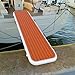 Inflatable Gangway - 6.6FT Portable Dock Gangway, Non-Slip Floating Platform for Connecting Boats and Docks, Heavy-Duty PVC, Easy Inflation & Deflation