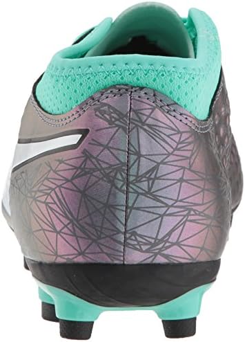 Puma Men's One 4 SYN Firm Ground Soccer-Shoe, Color Shift-Biscay Green White Black, 10.5 M US | Image 2