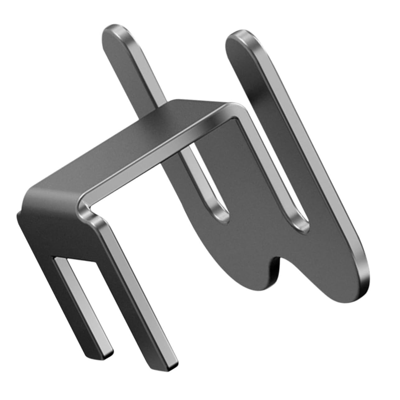 Unomor Bathroom Organizer Wall Mount Slipper Storage over The Door Shoe Rack No Punching Shoe Rack 1 Set Chrome