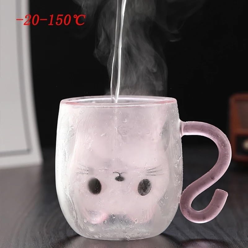 Becher aus klarem Kristallglas, Trinkgläser, Becher aus Kristallglas, gemischte Glaswaren, Trinkgläser for Wasser, Saft, spülmaschinenfest, perfekt for Wasser, Saft, Limonade, Tee, Kaffee, den täglich