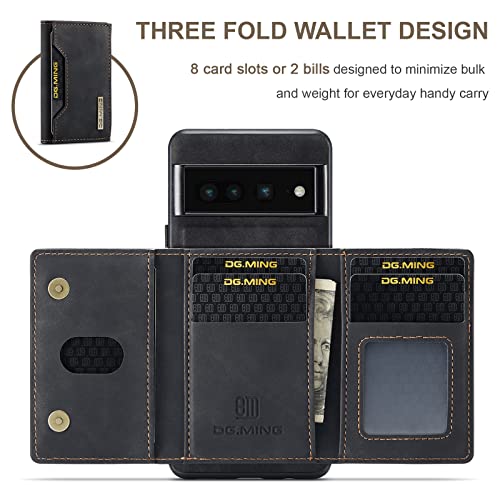UDBKKDX 2 in 1 Detachable Wallet & Phone Case For Google Pixel 7 Pro - Image 3