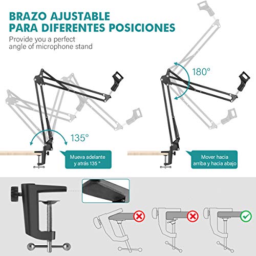 Dj E Iluminación, Musical Instruments microfono base Marca TYC (2)