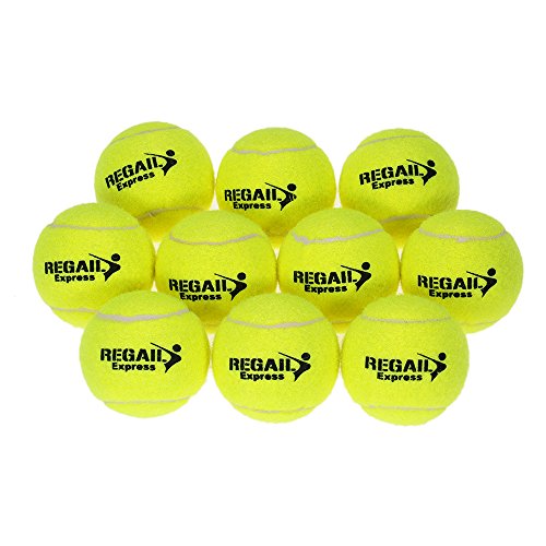 Nishore 10pcs / bag Tennis Training Bola Practice Training alta resiliência bola de tênis durável bo