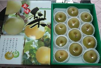 Amazon.co.jp: 梨 幸水梨 約5キロ 大玉10〜14個 化粧箱入 贈答