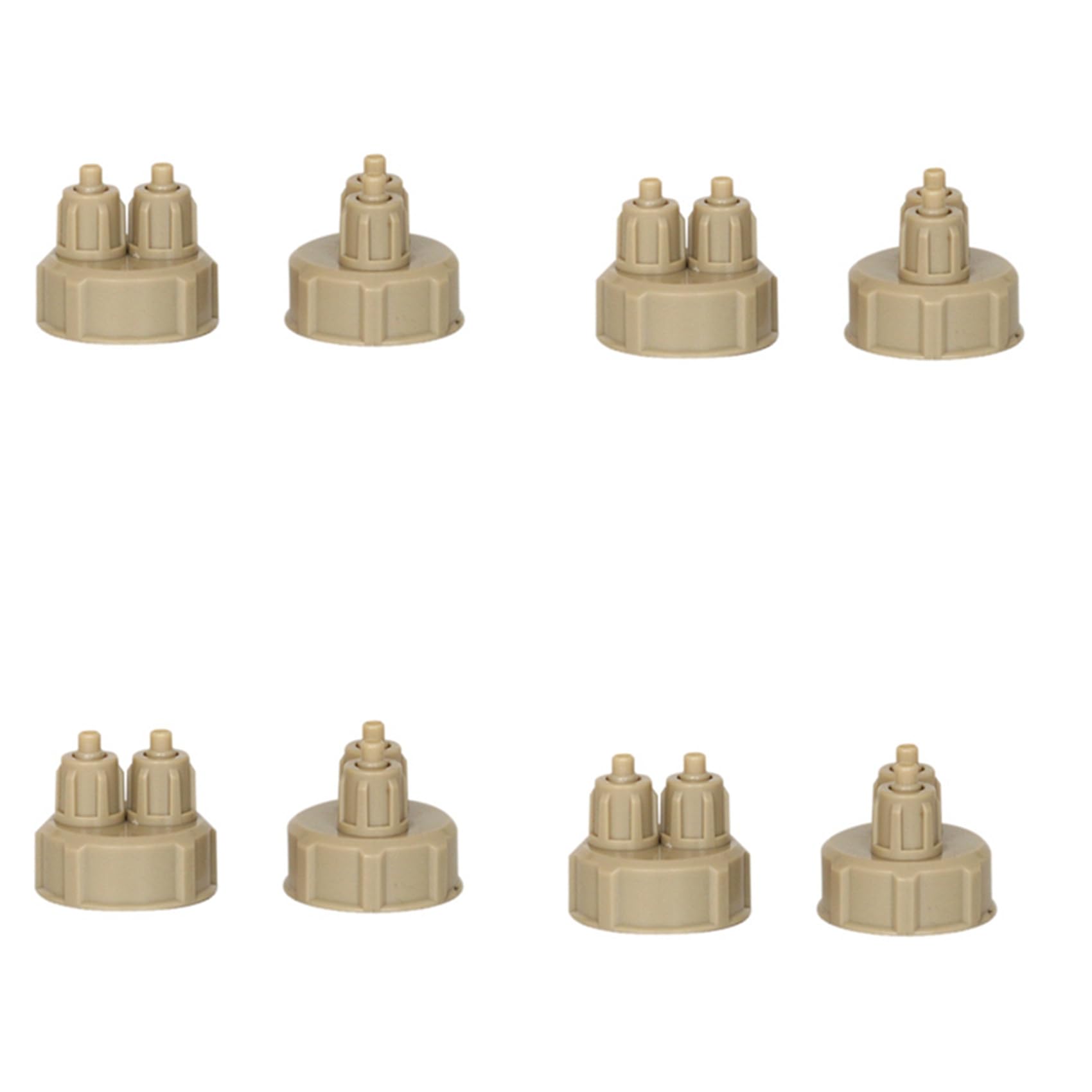 Hndhbfgrt Aquarium Multifunction 8Pc DIY CO2 System Kits Generator Bottle Cap Fish Tank Carbon Dioxide DIY Reactor Quick Cap