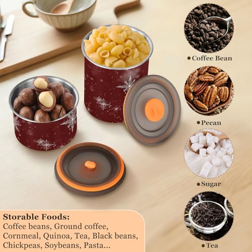 Contenedor para almacenamiento de café 500ml acero inox miniatura 6