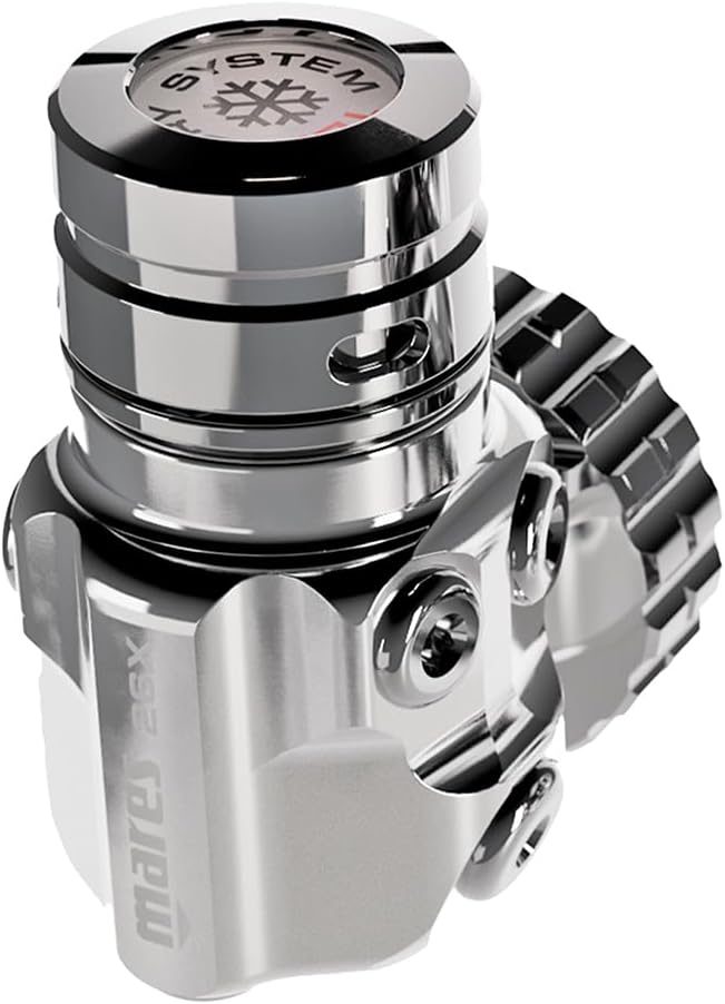 Mares 26XR-HR Technical Diving Regulator Set - 26XR 1st Stage, HR Technopolymer 2nd Stage, 75cm Rubber Hose, G5/8 Connection, 300 BAR (DIN)