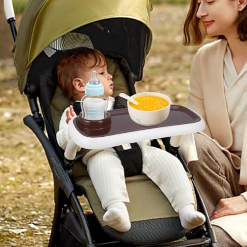 Plateau Abs pour poussette réglable pour simplifier le goûter nomade - 4