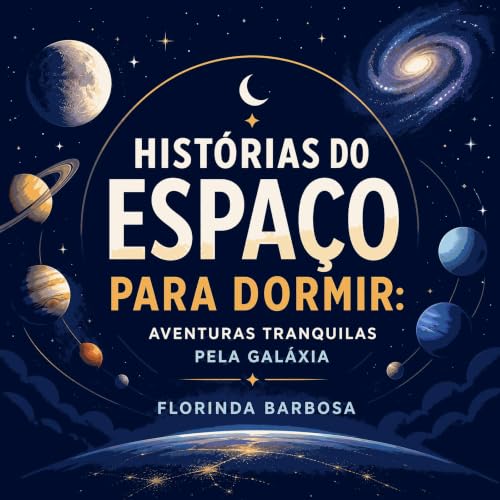 Couverture de Hist&oacute;rias do espa&ccedil;o para dormir: Aventuras tranquilas pela gal&aacute;xia