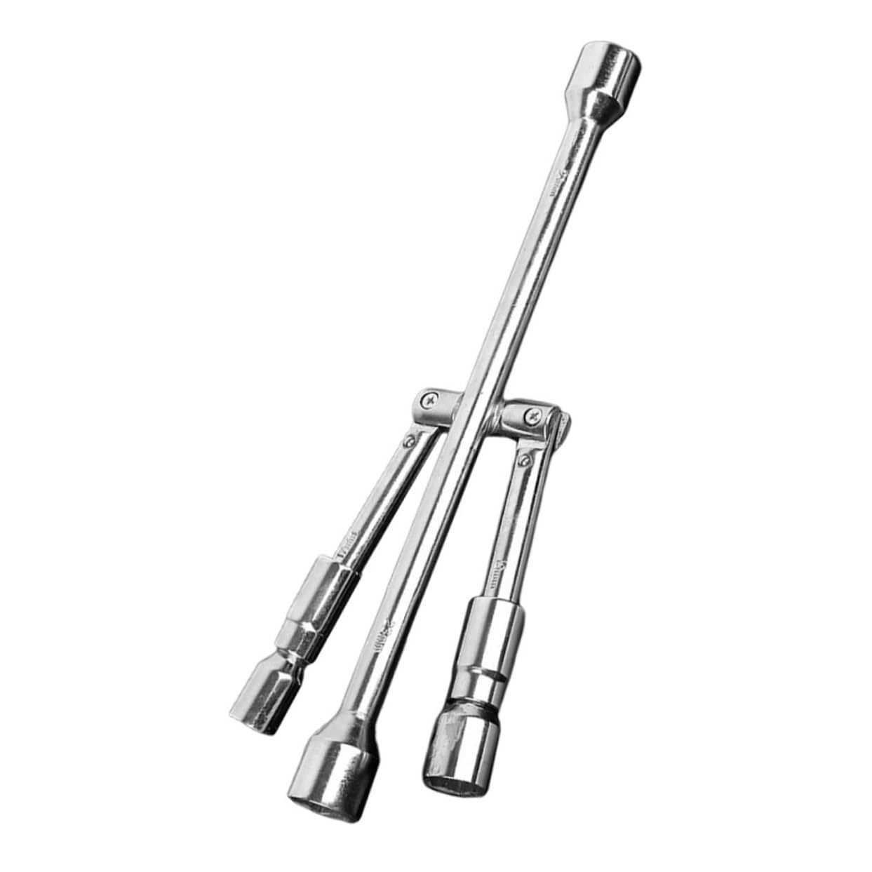 VINTORKY Tire Repair Wrench Lug Nut Wrench Set Spanner for Car Truck Folding Tire Tool