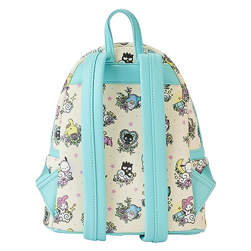 Loungefly Sanrio Hello Kitty Tattoo All Over Print Womens Double Strap Shoulder Bag Purse3