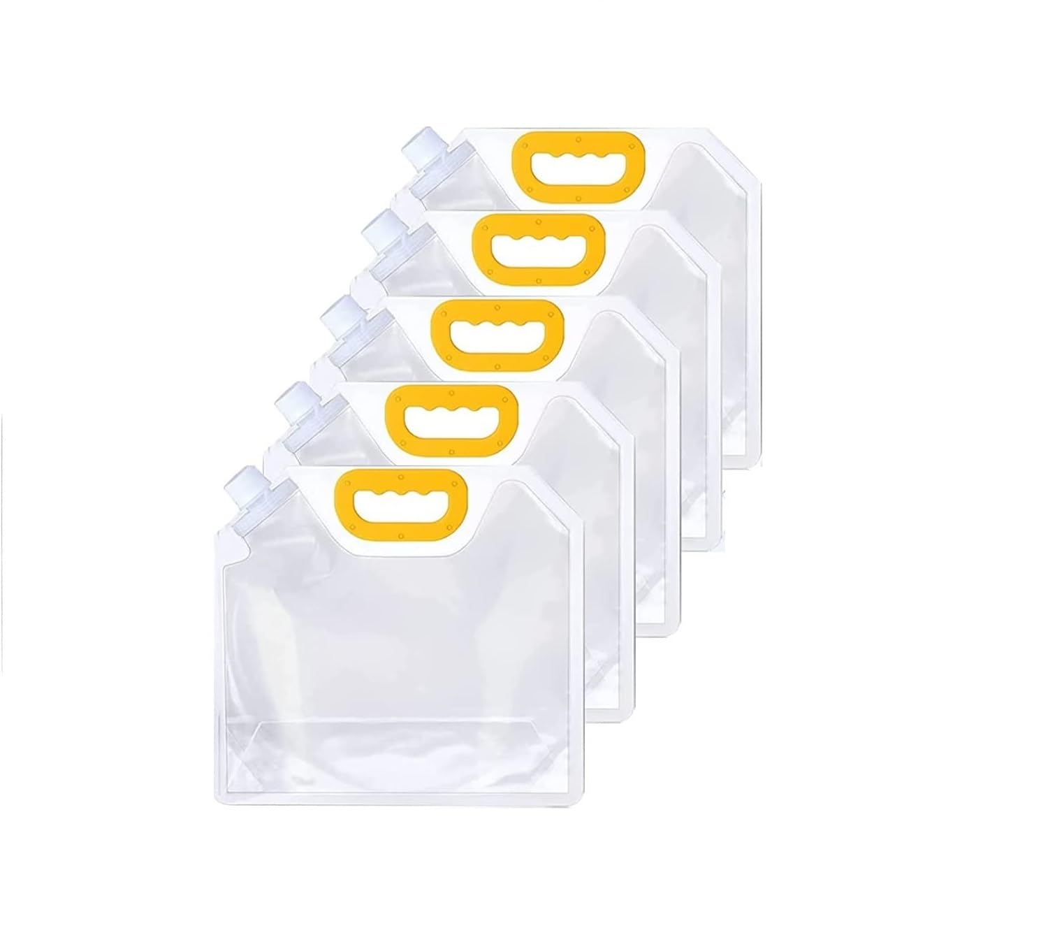 ELMVIA Kitchen Storage Bag Grains Rice Moisture-Proof Sealed Bag, Resealable, Transparent Bags Stand Up Pouch Bags With Portable Handle For Long Term Food Storage Container (1L,1.5L,2.5L) (1.5L, 3) (B0D5MFNDH4) Amazon Price History, Amazon Price Tracker